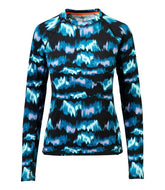 Women's Heavyweight Base Layer Crew Top, Print | L.L.Bean on sale