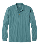 Men's Carefree Unshrinkable Polo, Long-Sleeve, Without Pocket | L.L.Bean online