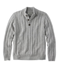 Men's Riverton Wool/Cotton Sweater, Mockneck | L.L.Bean sale
