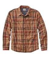 Men's 1912 Field Flannel Shirt, Lined, Slightly Fitted Untucked Fit, Plaid | L.L.Bean outlet