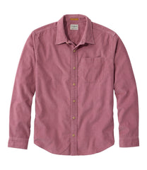 Men's Sunwashed Corduroy Shirt, Slightly Fitted Untucked Fit | L.L.Bean sale