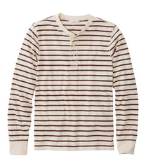 Men's Signature Northwoods Henley, Long-Sleeve, Stripe | L.L.Bean for sale