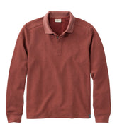 Men's Mountainside Micro Waffle Polo, Long-Sleeve | L.L.Bean outlet