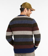 Men's Signature 1980 Matinicus Rock Sweater, Crewneck, Stripe | L.L.Bean US