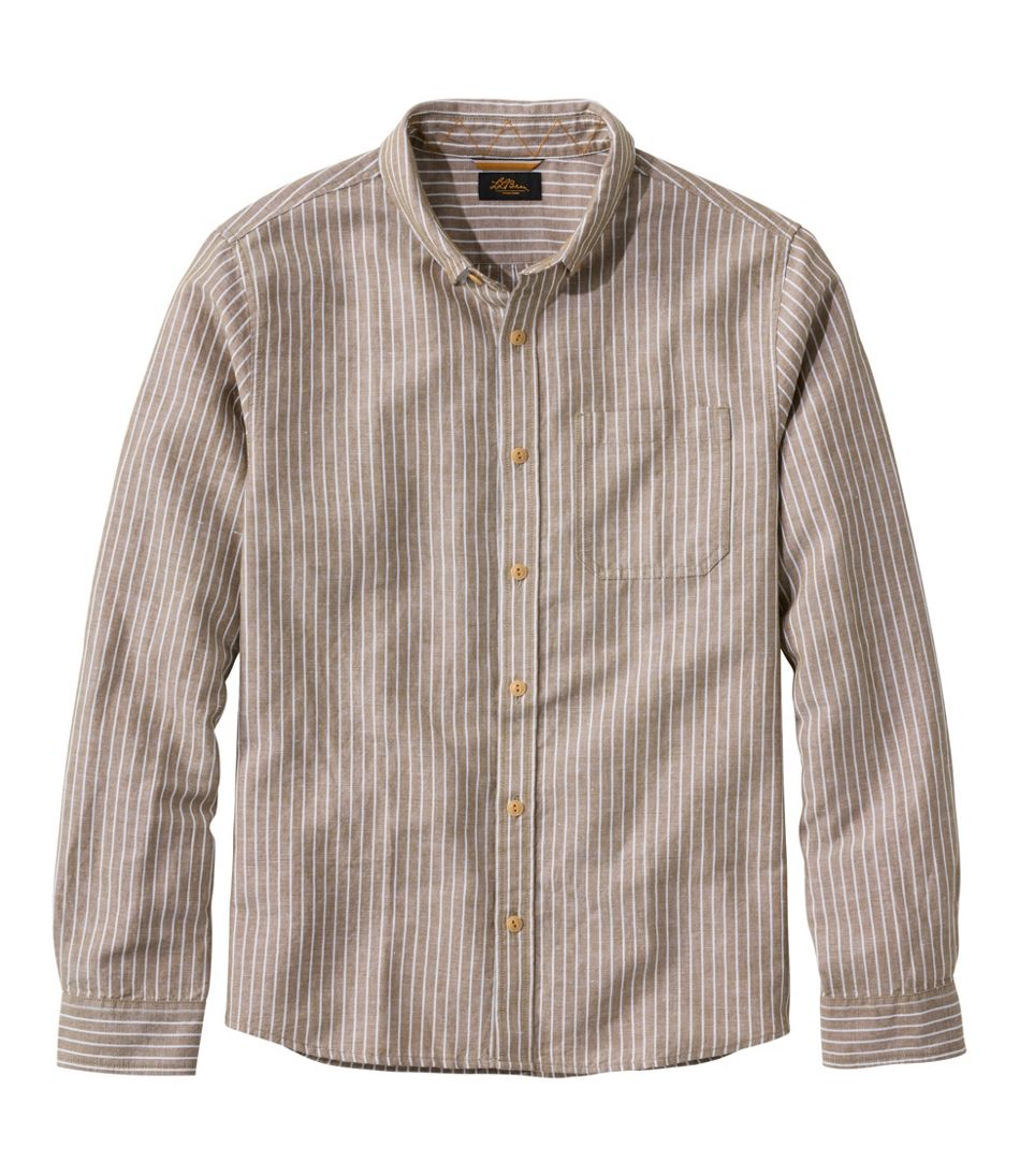 Men's Signature Wharfside Linen Blend Shirt | L.L.Bean discount