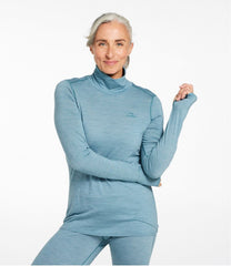 Women's Cresta Ultralight 150 Turtleneck, Stripe | L.L.Bean sale