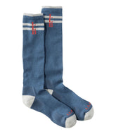 Adults' Katahdin Over the Calf Hiker Socks, Mountain Stripe | L.L.Bean online