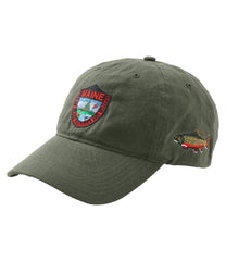 Adults' MIF&W Waxcloth Hat, Brook Trout | L.L.Bean online