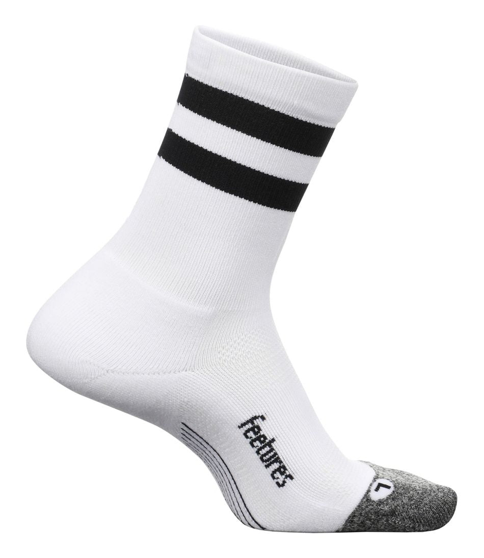 Adults' Feetures Mini Crew Stripe Light Cushion Socks | L.L.Bean sale