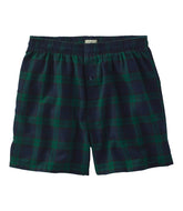 Men's Scotch Plaid Flannel Boxers | L.L.Bean online