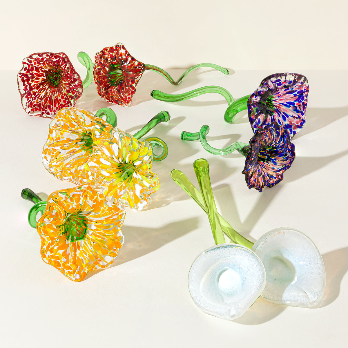 Glass Flowers with a Message