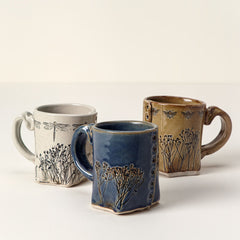 Pressed Wildflower Mug