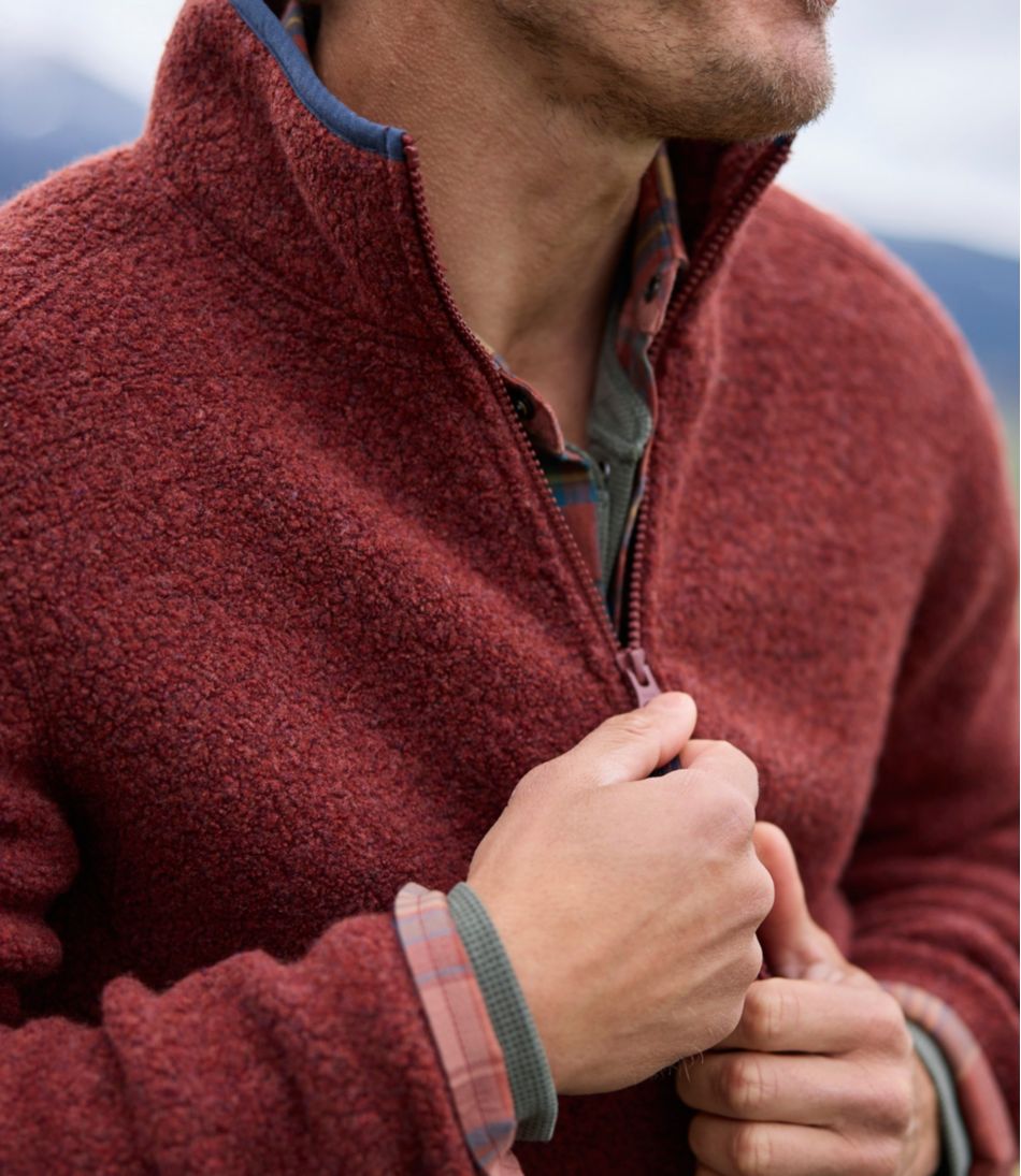 Men's All Season Wool Fleece Full-Zip Sweater | L.L.Bean outlet