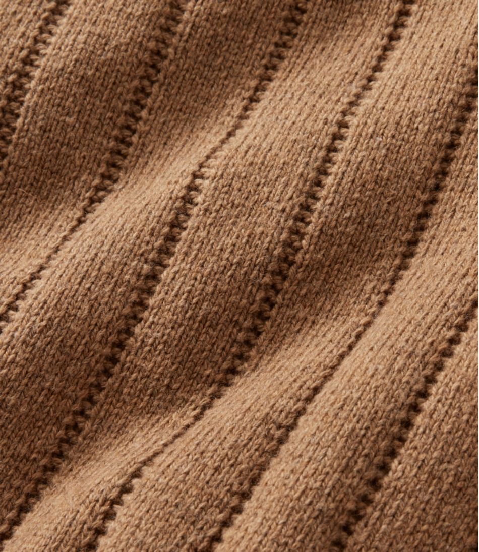 Men's Riverton Wool/Cotton Sweater, Mockneck | L.L.Bean sale