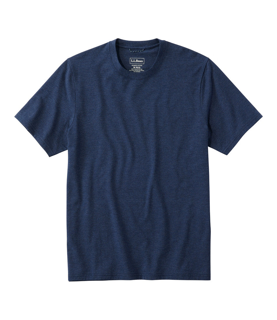 Men's Comfort Stretch Performance® Pima Tee, Short-Sleeve Without Pocket | L.L.Bean for sale