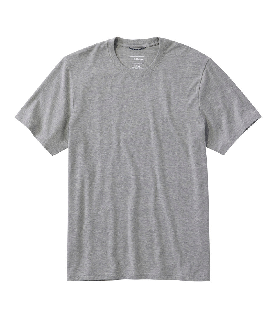 Men's Comfort Stretch Performance® Pima Tee, Short-Sleeve Without Pocket | L.L.Bean for sale