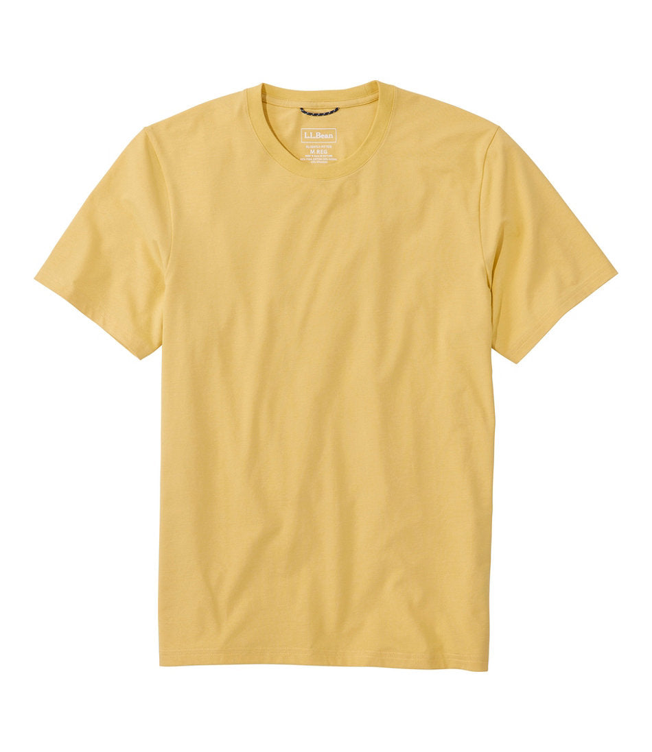 Men's Comfort Stretch Performance® Pima Tee, Short-Sleeve Without Pocket | L.L.Bean for sale