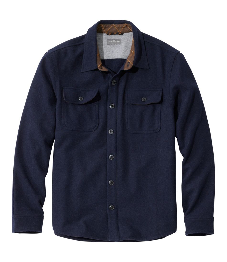 Men's Signature Wool Workshirt | L.L.Bean online