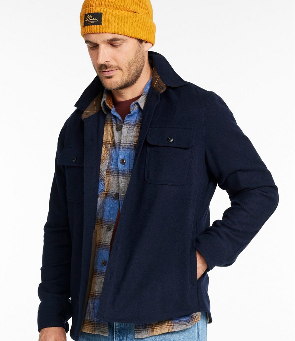 Men's Signature Wool Workshirt | L.L.Bean online