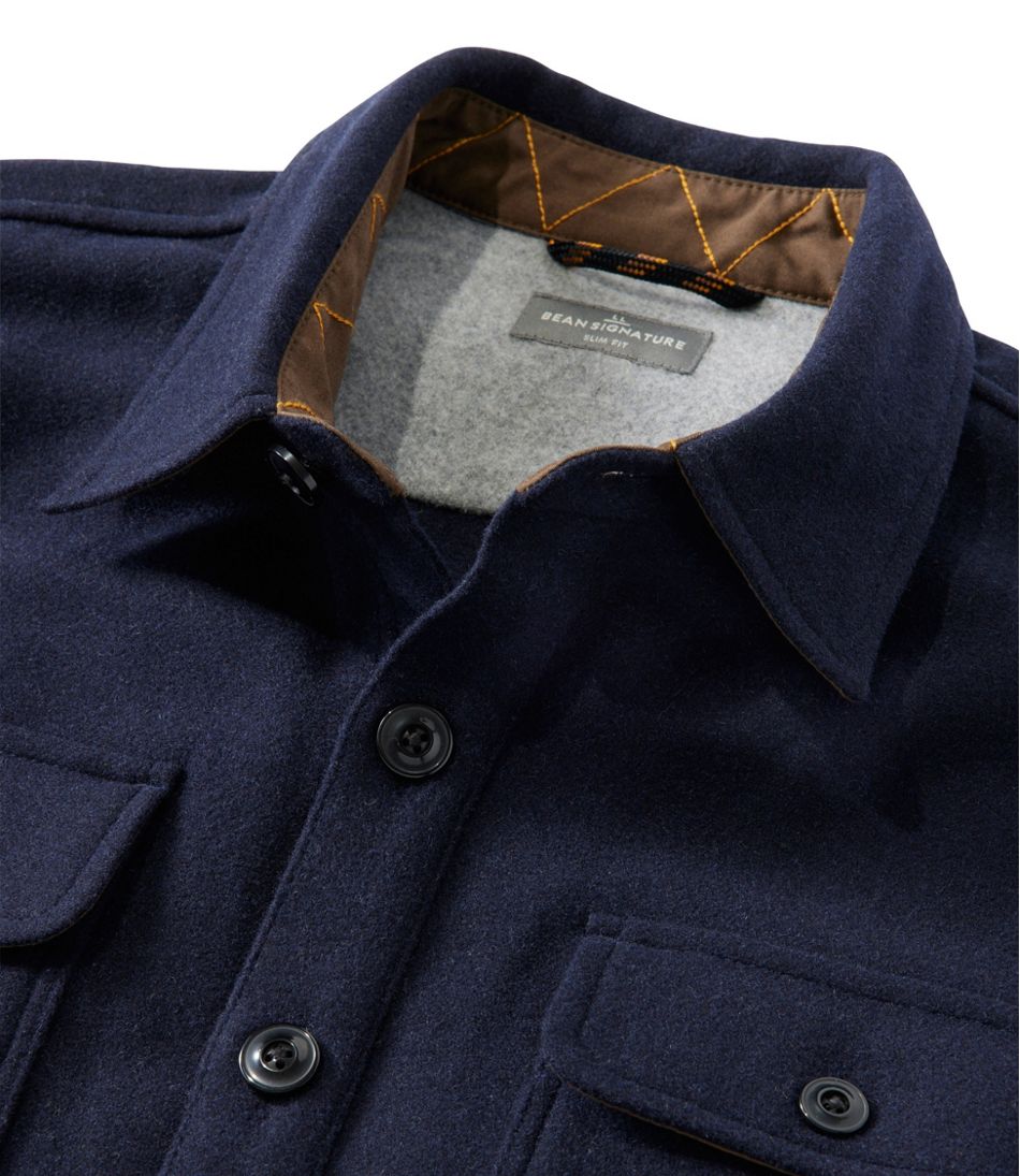 Men's Signature Wool Workshirt | L.L.Bean online