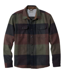 Men's Signature Wool Workshirt, Plaid | L.L.Bean outlet