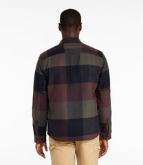 Men's Signature Wool Workshirt, Plaid | L.L.Bean outlet