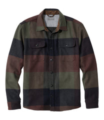 Men's Signature Wool Workshirt, Plaid | L.L.Bean outlet