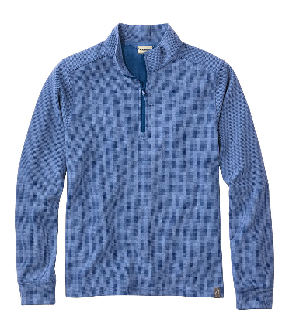 Men's Mountainside Micro Waffle, 1/4 Zip | L.L.Bean for sale
