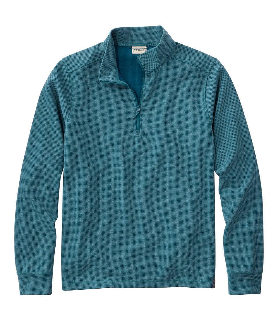 Men's Mountainside Micro Waffle, 1/4 Zip | L.L.Bean for sale