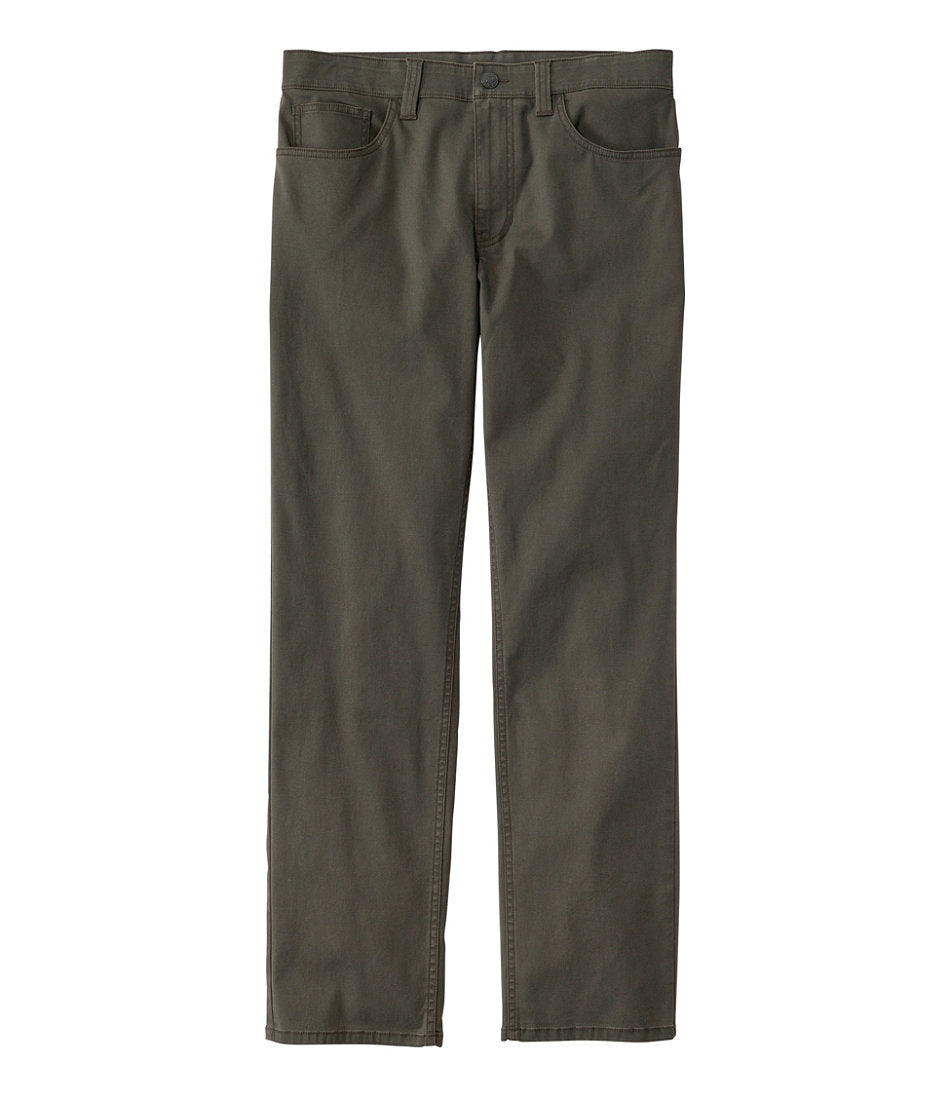 Men's BeanFlex® Performance Canvas Pants, Five-Pocket, Standard Fit, Straight Leg | L.L.Bean on sale