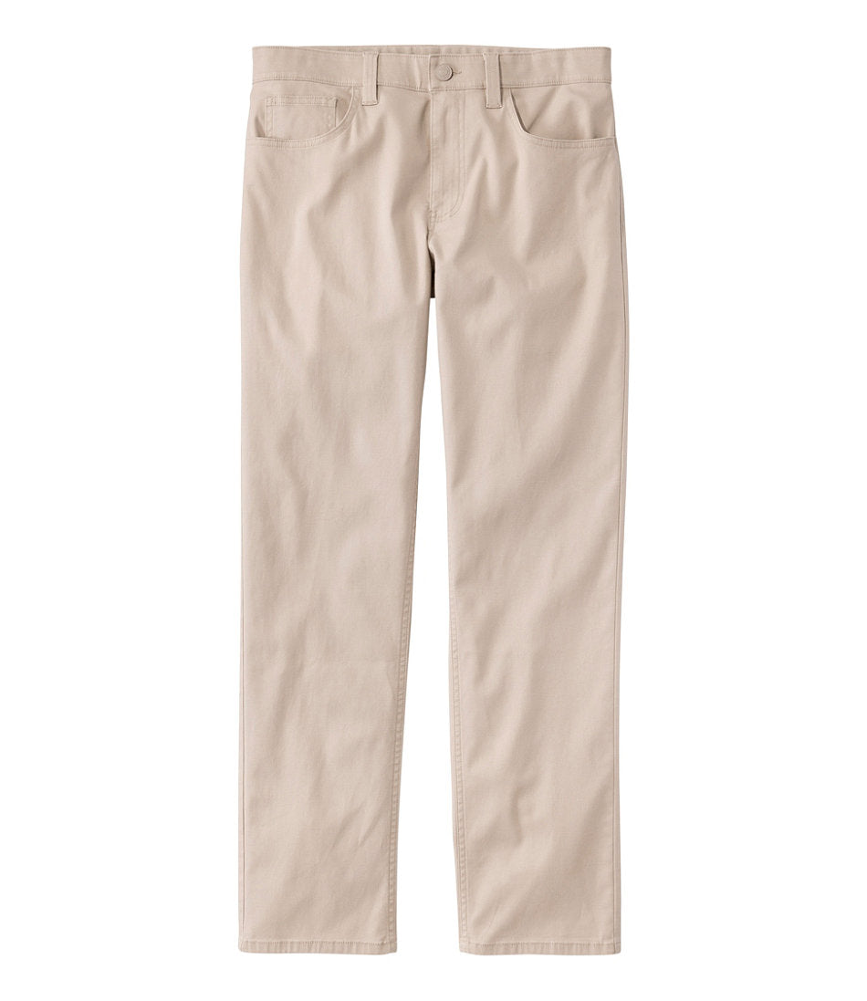 Men's BeanFlex® Performance Canvas Pants, Five-Pocket, Standard Fit, Straight Leg | L.L.Bean on sale