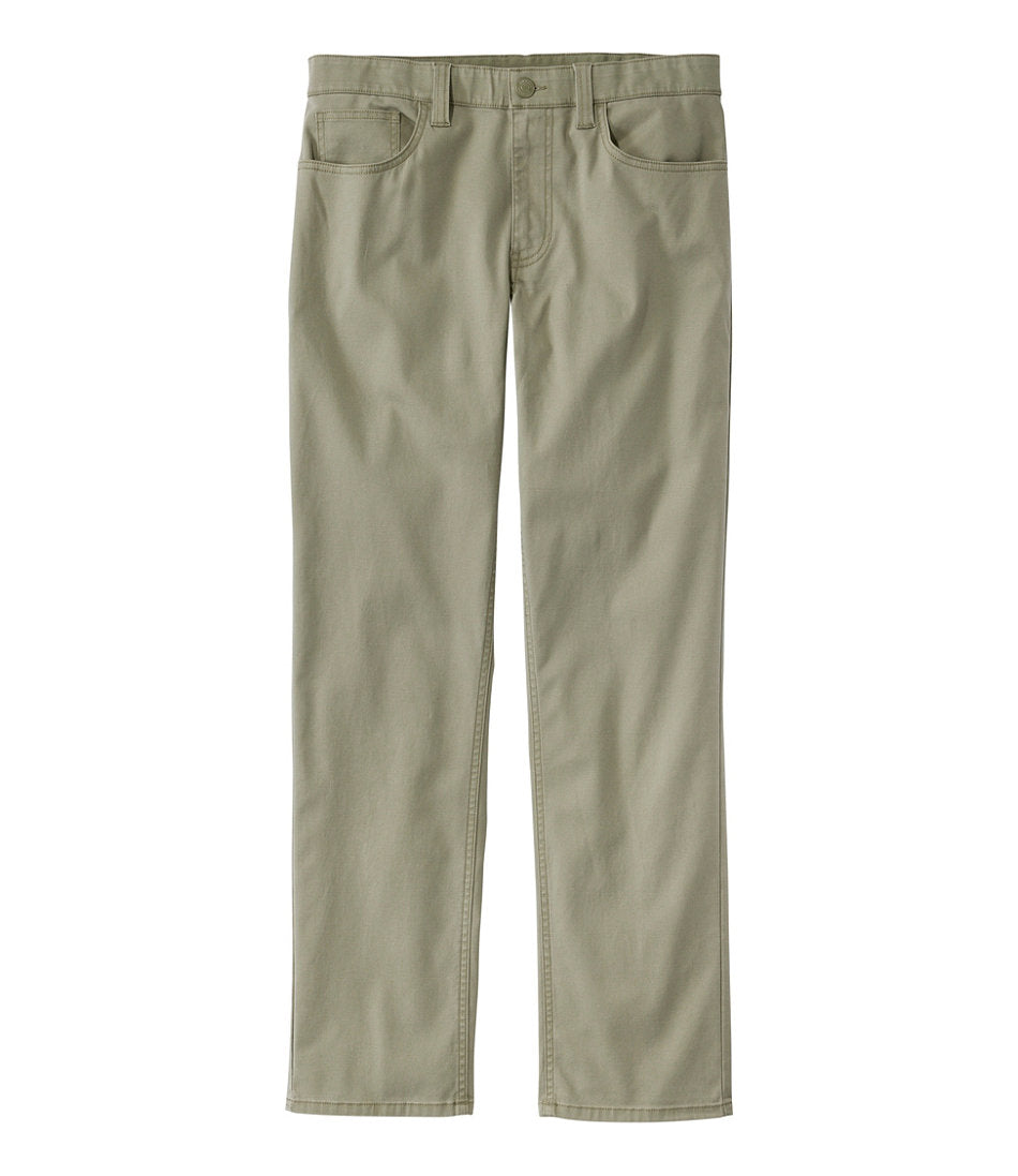 Men's BeanFlex® Performance Canvas Pants, Five-Pocket, Standard Fit, Straight Leg | L.L.Bean on sale