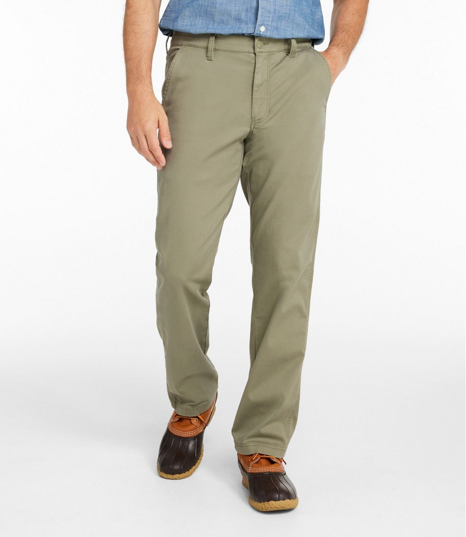 Men's BeanFlex® Performance Canvas Pants, Chinos, Standard Fit, Straight Leg | L.L.Bean online
