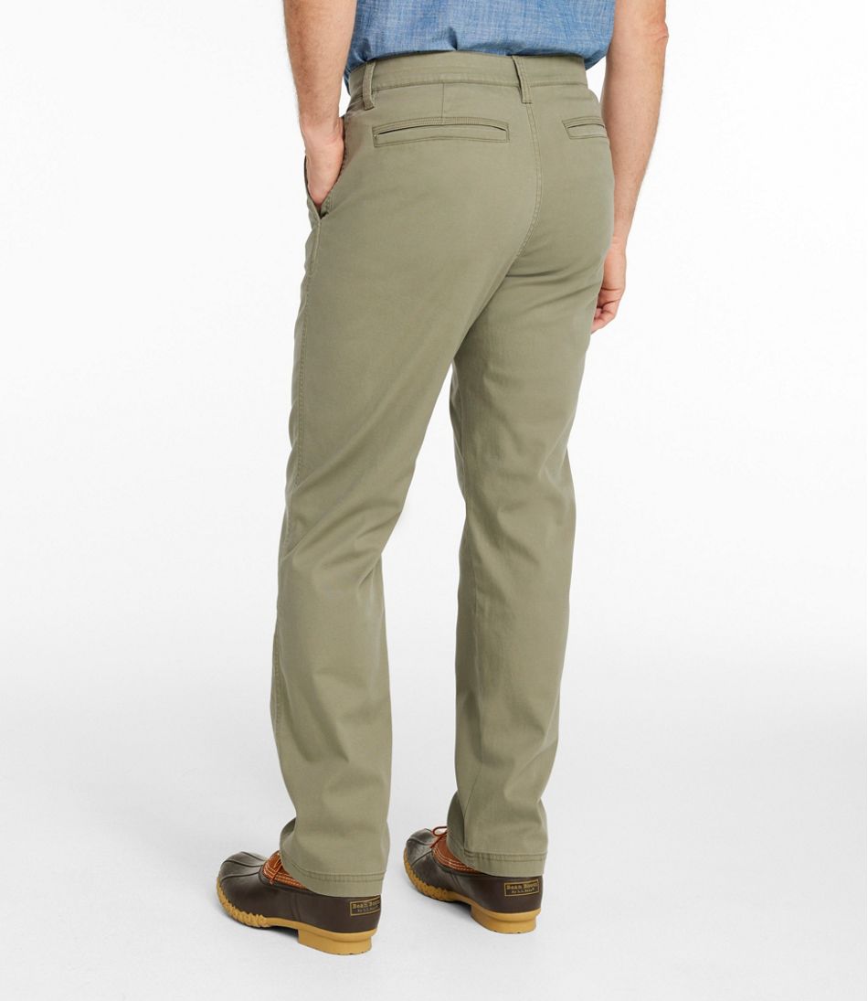 Men's BeanFlex® Performance Canvas Pants, Chinos, Standard Fit, Straight Leg | L.L.Bean online