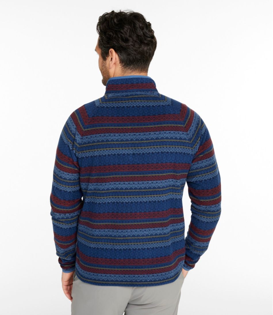 Men's All Season Access Fleece Pullover, Print | L.L.Bean US