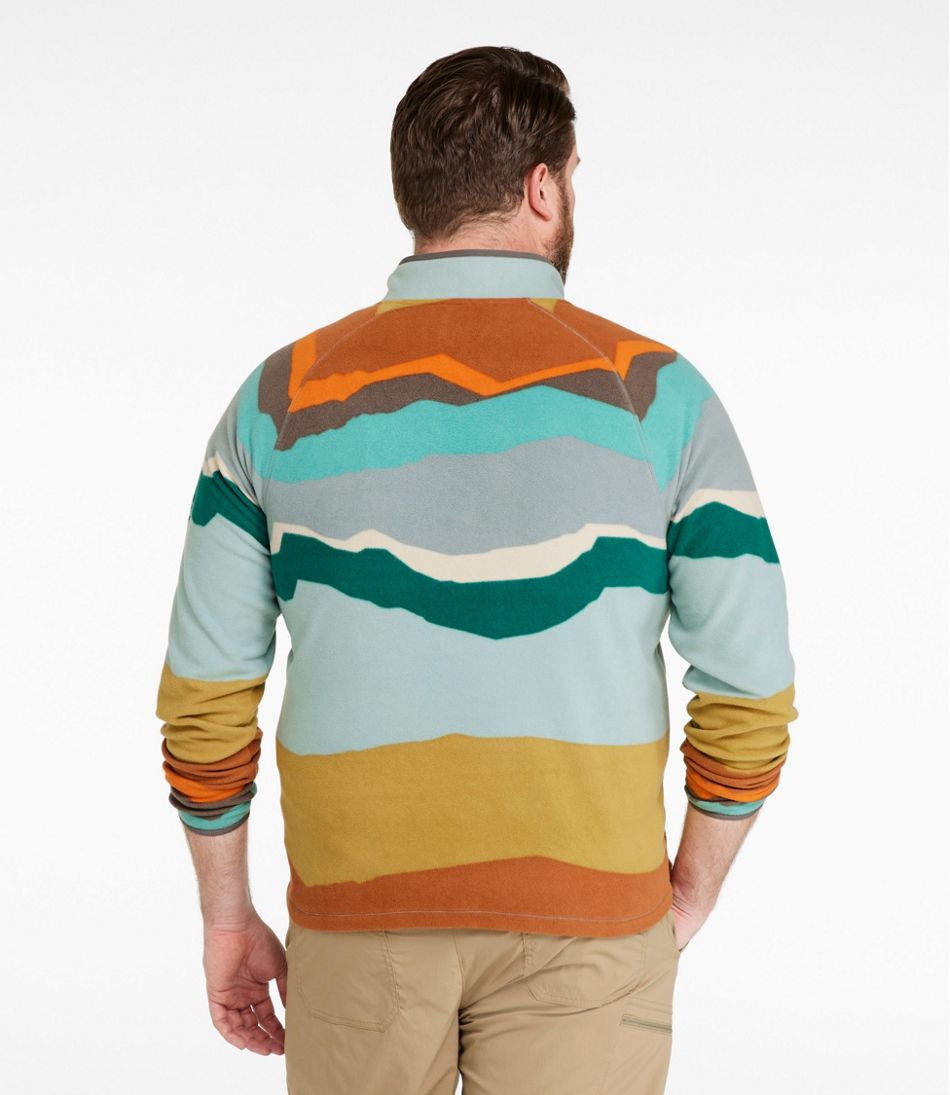 Men's All Season Access Fleece Pullover, Print | L.L.Bean US