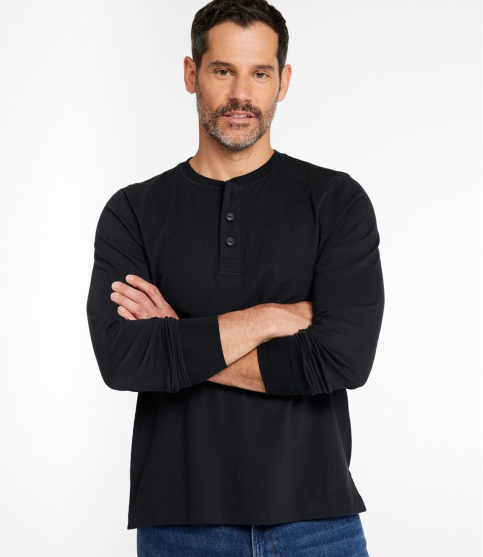 Men's Signature Northwoods Henley, Long-Sleeve | L.L.Bean outlet