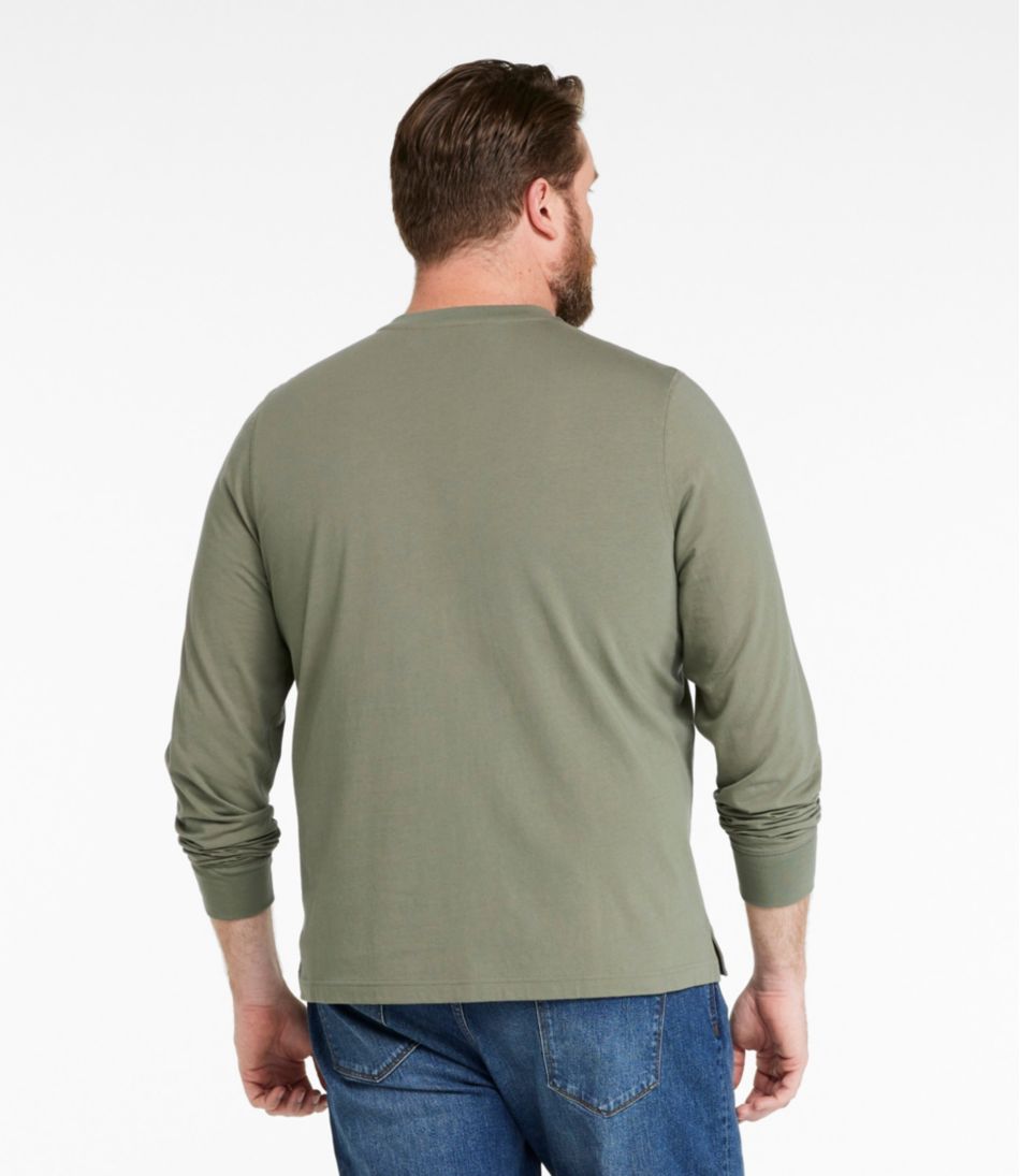 Men's Signature Northwoods Henley, Long-Sleeve | L.L.Bean outlet