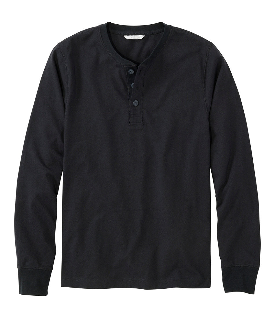 Men's Signature Northwoods Henley, Long-Sleeve | L.L.Bean outlet