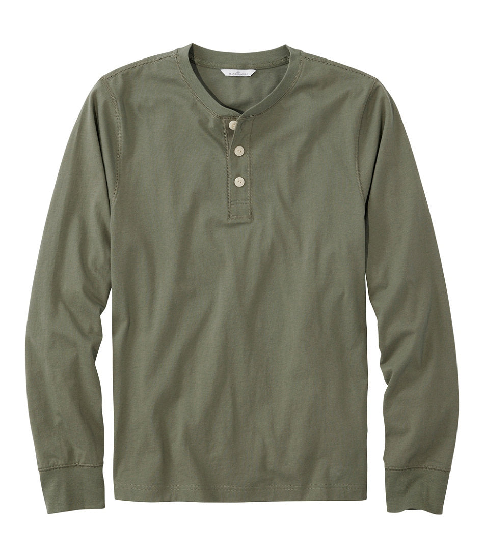 Men's Signature Northwoods Henley, Long-Sleeve | L.L.Bean outlet