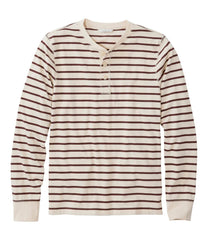 Men's Signature Northwoods Henley, Long-Sleeve, Stripe | L.L.Bean for sale