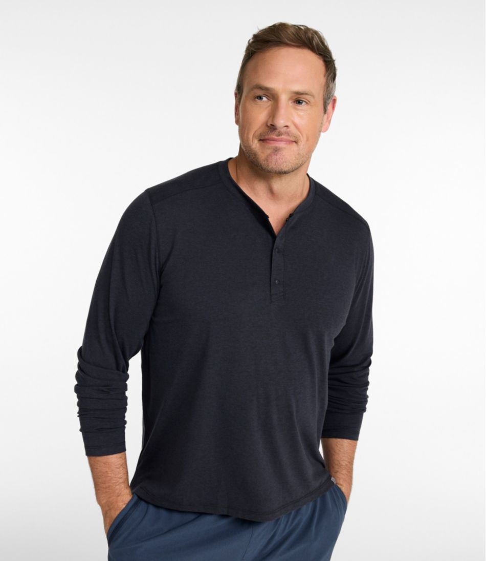Men's Multisport Lifestyle Henley, Long-Sleeve | L.L.Bean US