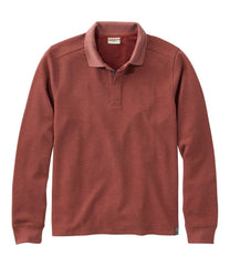 Men's Mountainside Micro Waffle Polo, Long-Sleeve | L.L.Bean outlet
