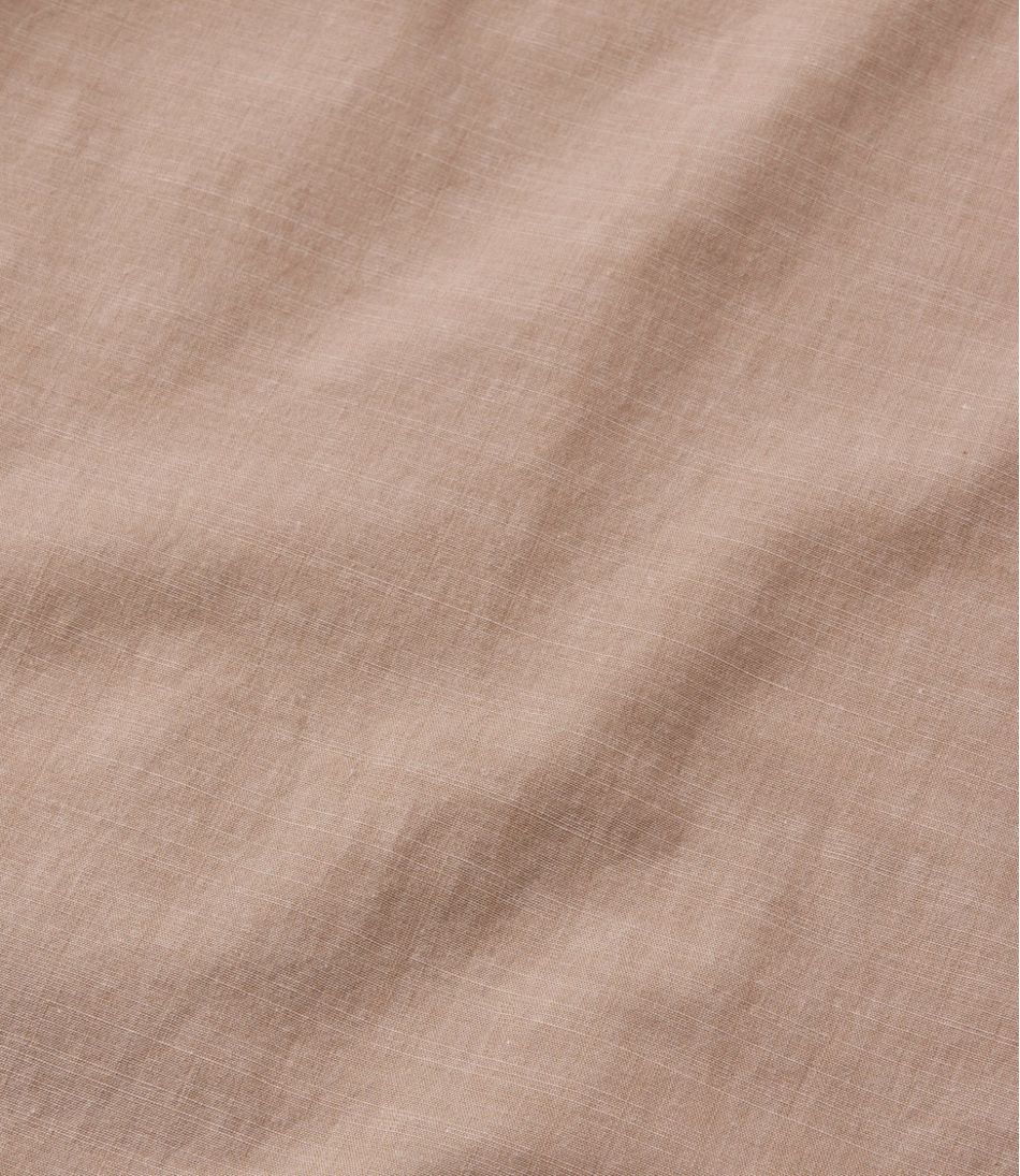 Men's Comfort Stretch Performance® Chambray Shirt, Short-Sleeve, Slightly Fitted Untucked Fit | L.L.Bean discount