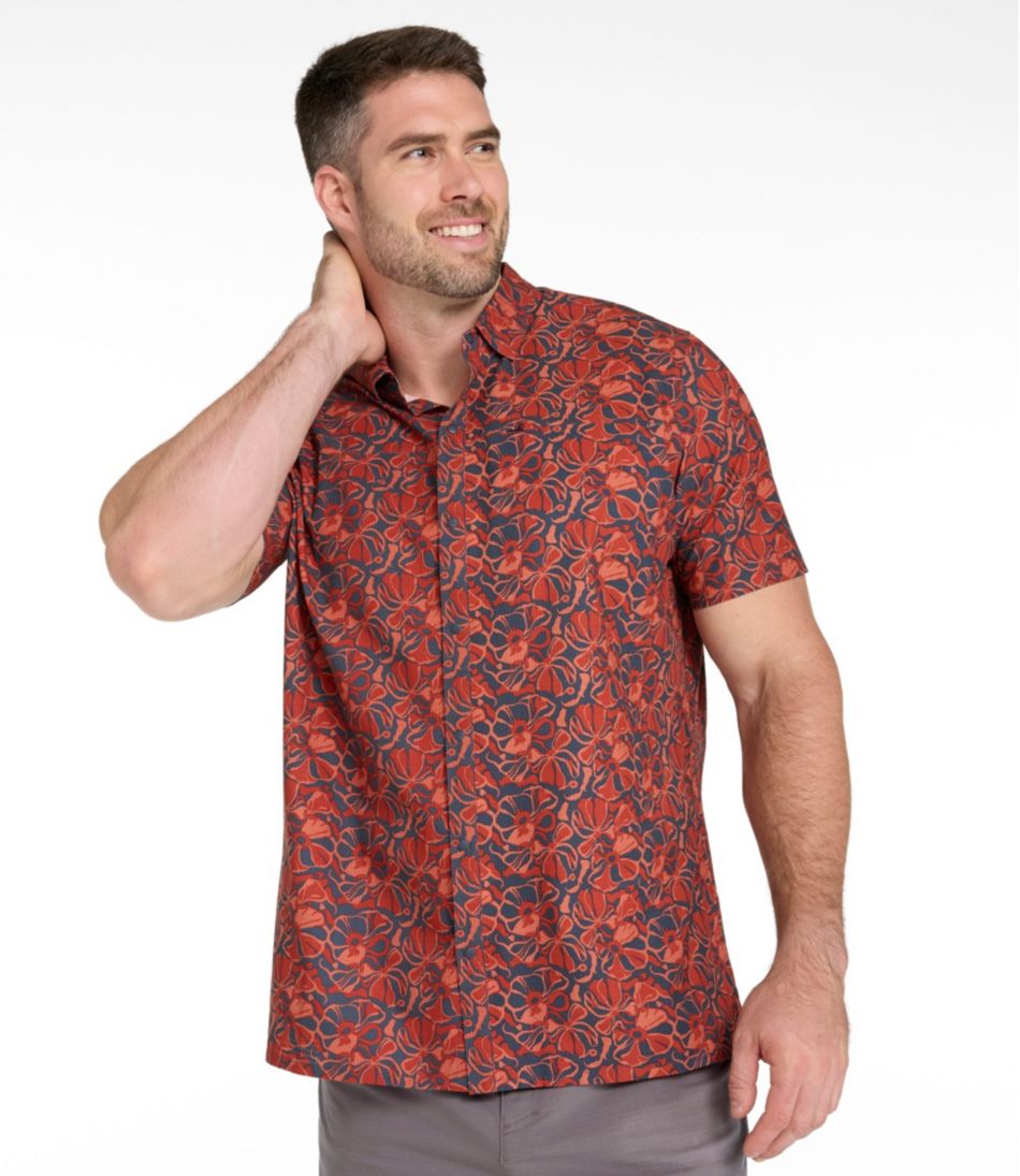 Men's Ultralight Venture Shirt, Short-Sleeve Print | L.L.Bean sale