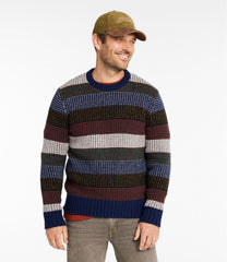 Men's Signature 1980 Matinicus Rock Sweater, Crewneck, Stripe | L.L.Bean US