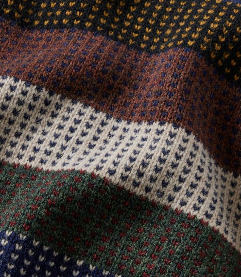 Men's Signature 1980 Matinicus Rock Sweater, Crewneck, Stripe | L.L.Bean US
