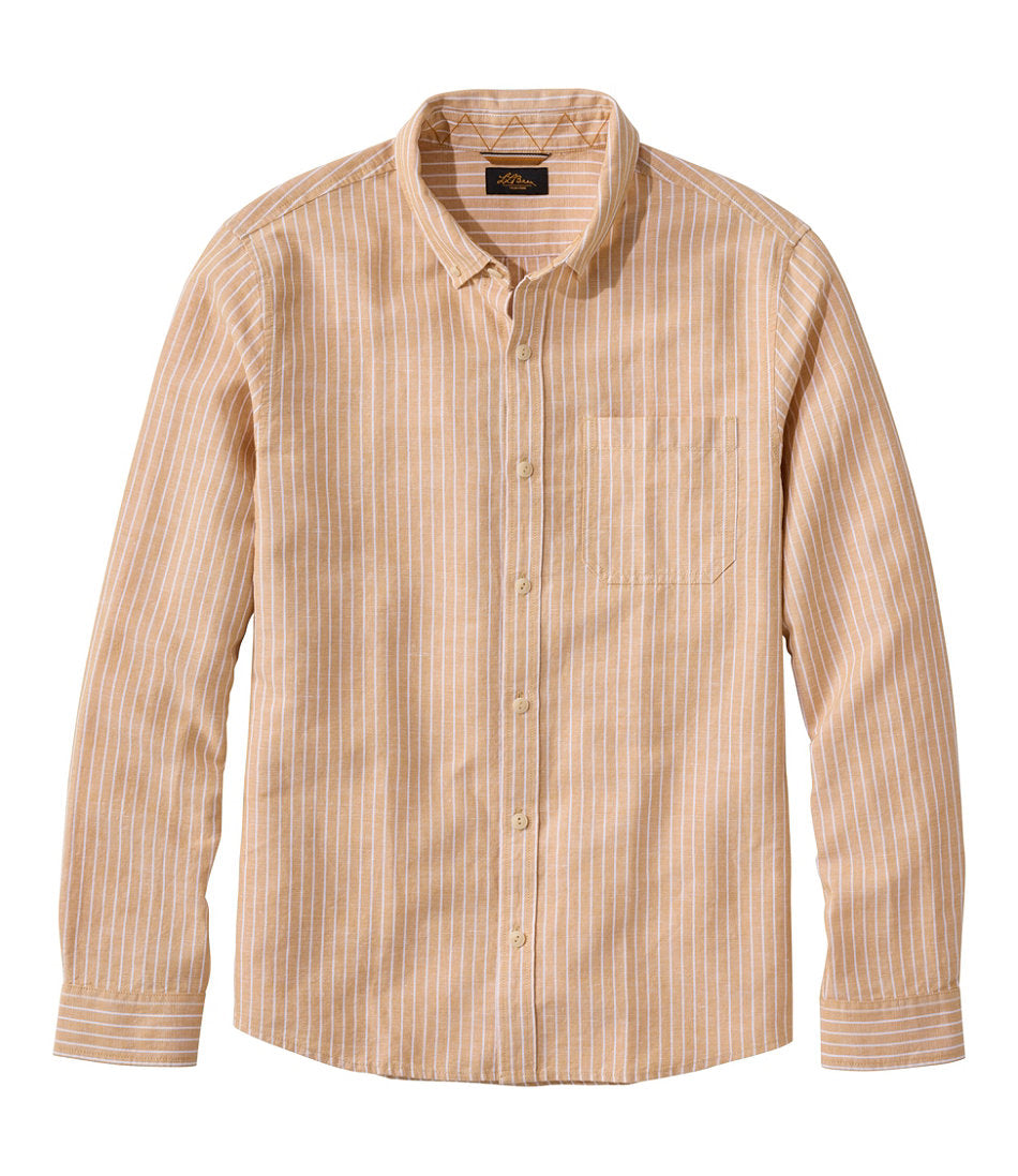 Men's Signature Wharfside Linen Blend Shirt | L.L.Bean discount