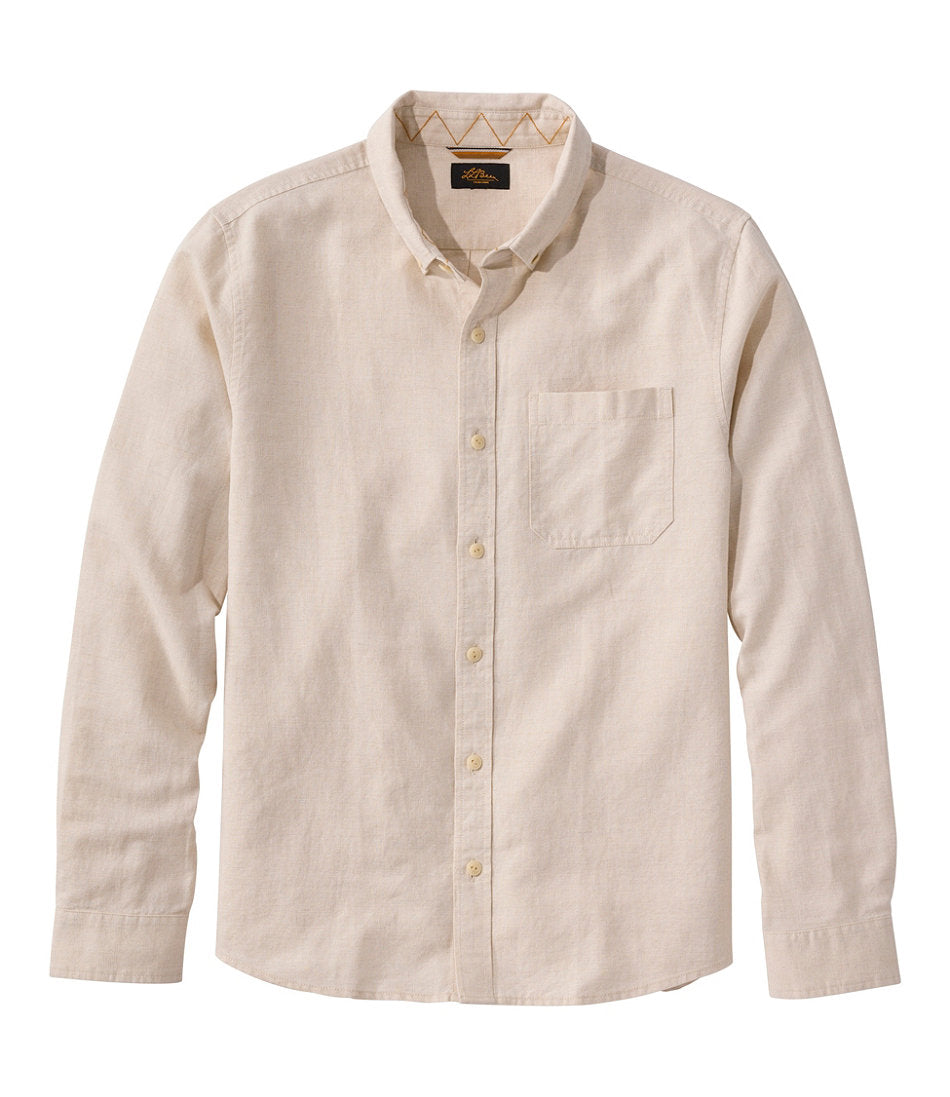 Men's Signature Wharfside Linen Blend Shirt | L.L.Bean discount