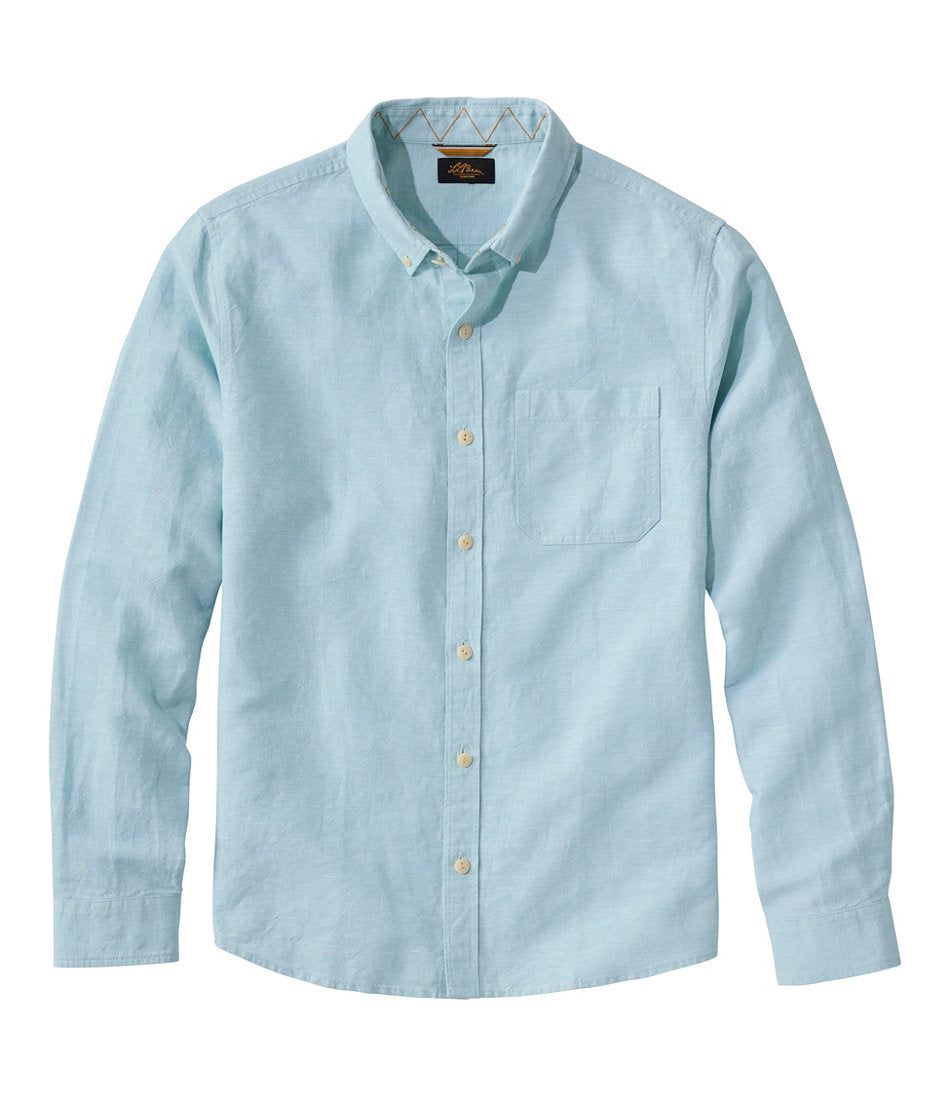 Men's Signature Wharfside Linen Blend Shirt | L.L.Bean discount